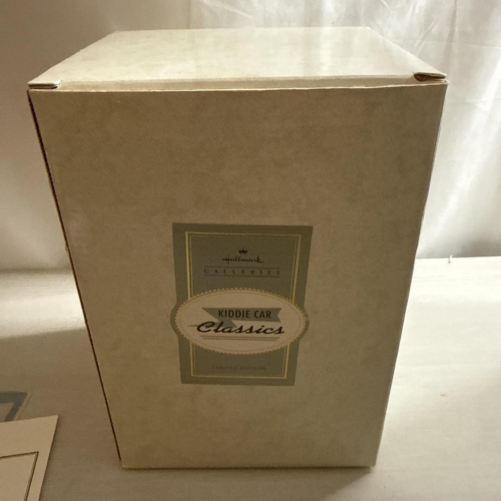Vintage Hallmark Kiddie Classics 1956 Garton Dragnet Police Car Box, COA & Card - Picture 12 of 16
